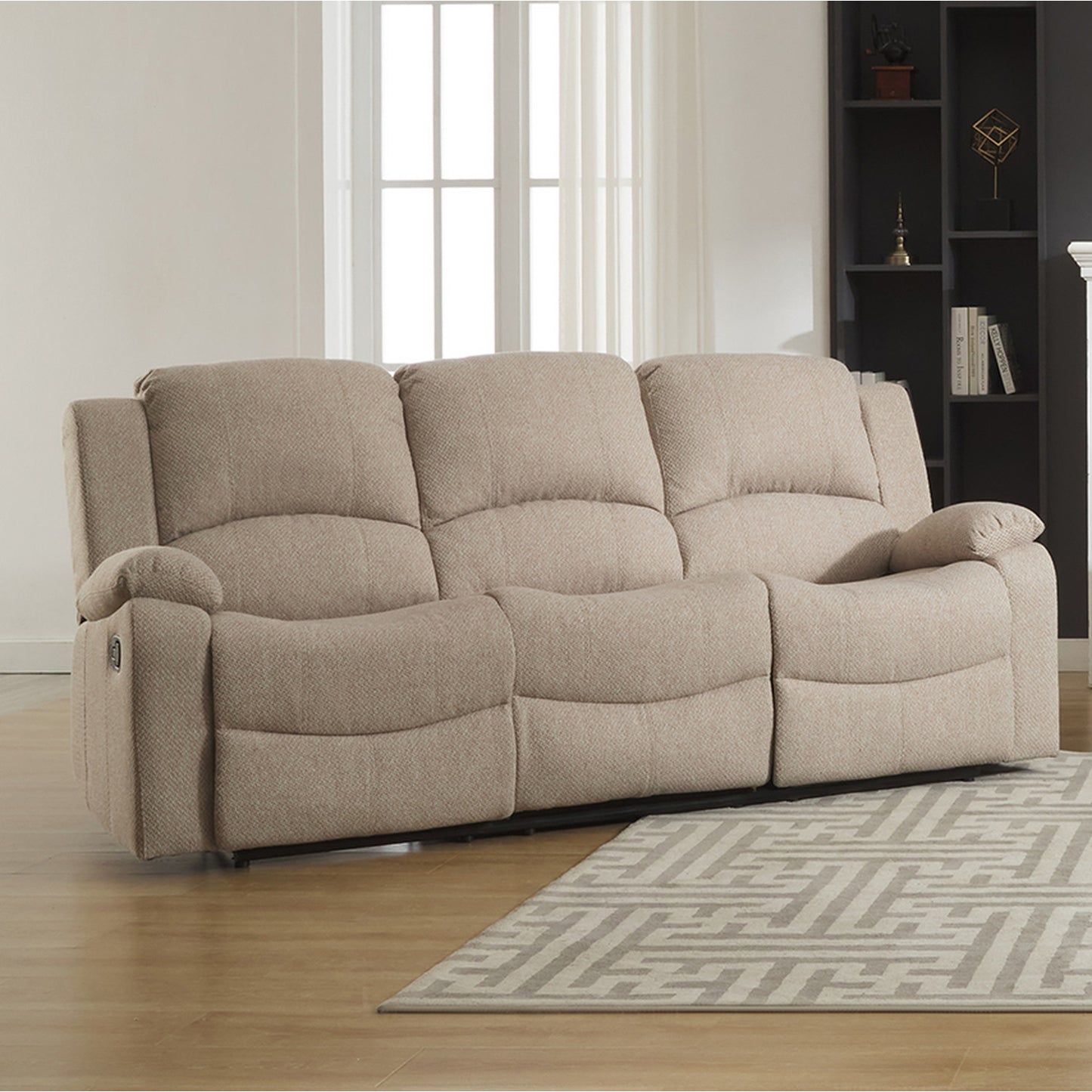 Westcott Manual 3 Seat Reclining Sofa