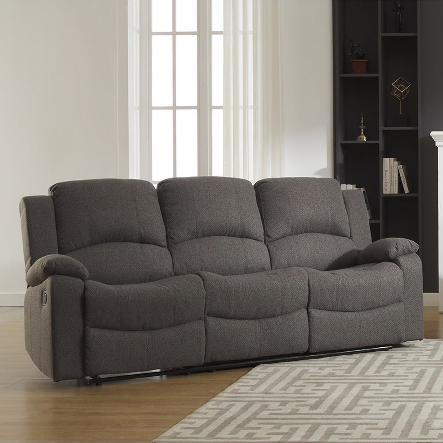 Westcott Manual 3 Seat Reclining Sofa