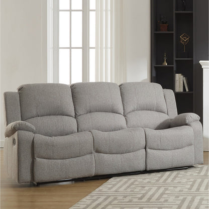 Westcott Manual 3 Seat Reclining Sofa