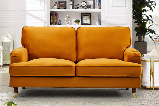 Renshaw 2 Seat Velvet Sofa